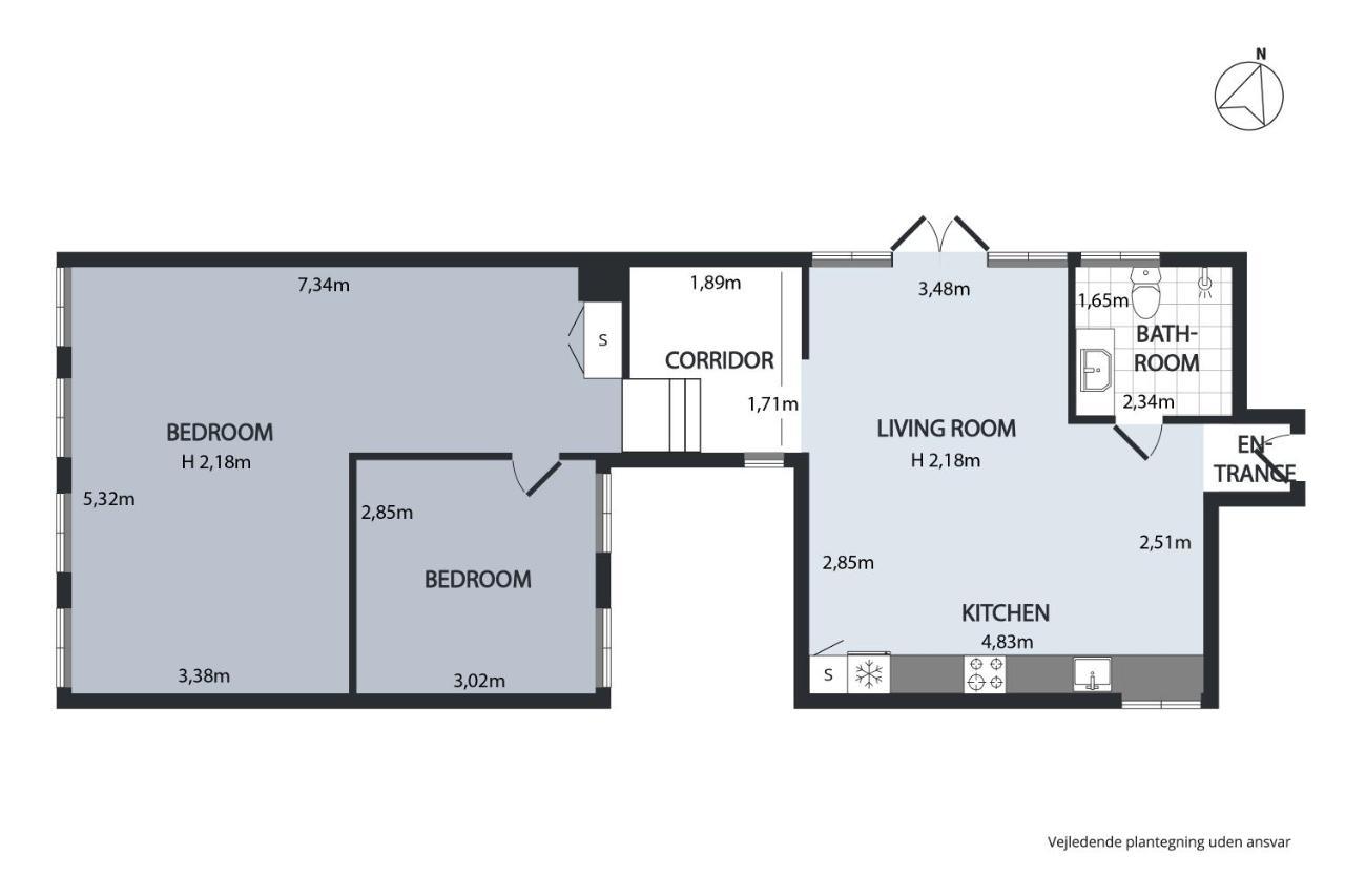 Sanders Regent - Precious One-Bedroom Apartment Near Central Square Kopenhagen Bagian luar foto
